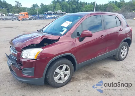 2016 Chevrolet Trax 1Ls from USA, damaged, VIN 3GNCJNSB1GL246193